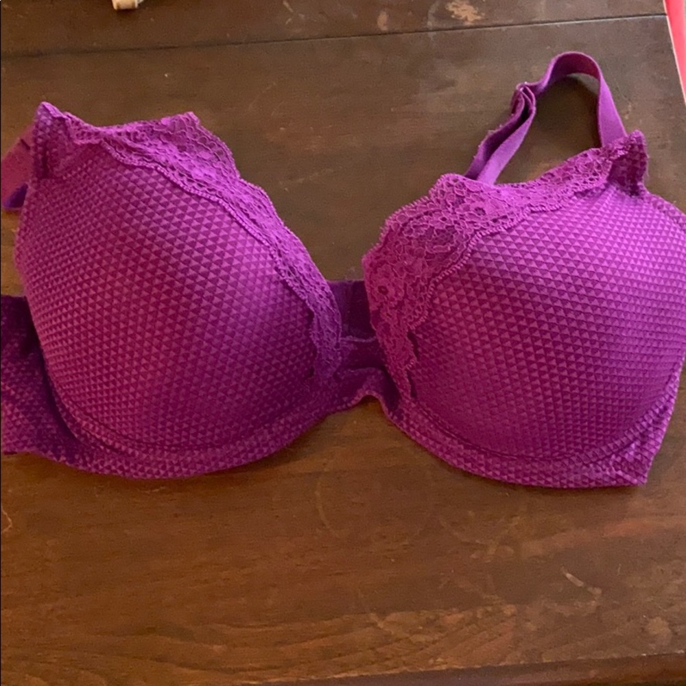 Purple bra